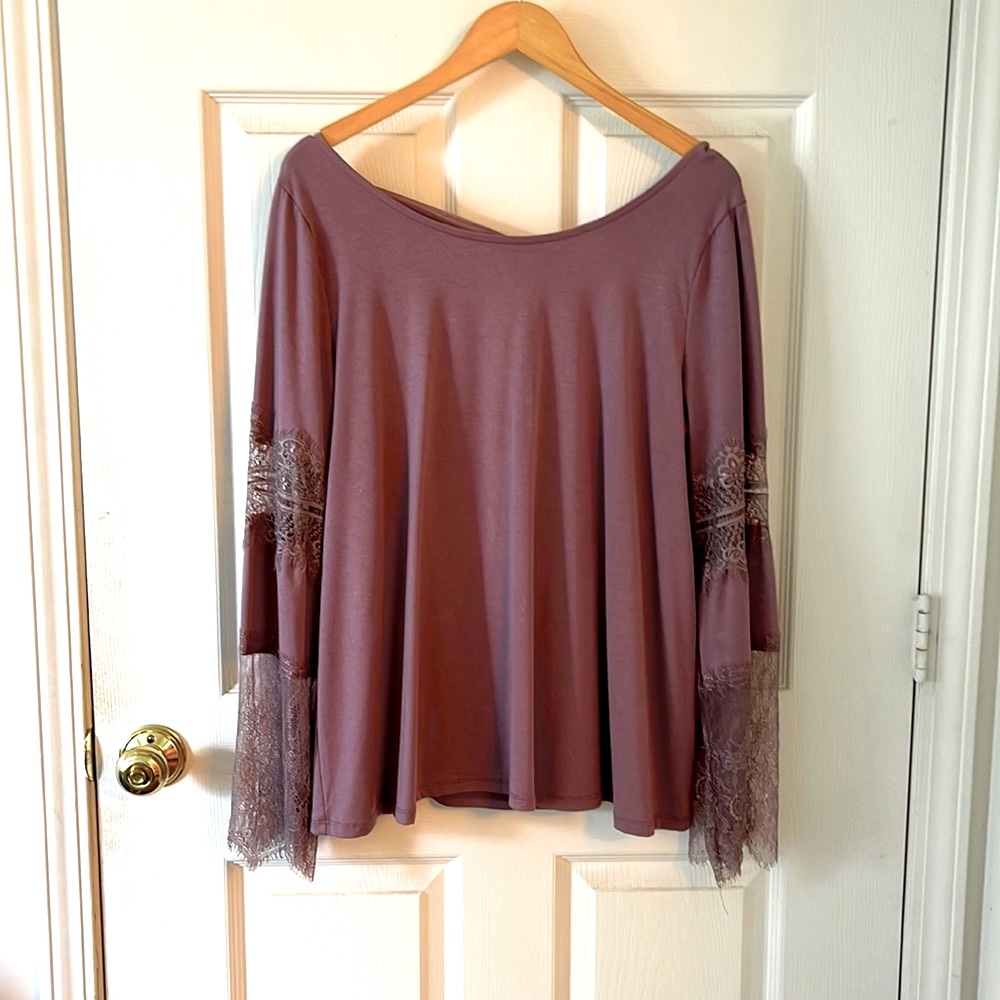 Lazy sleeve top